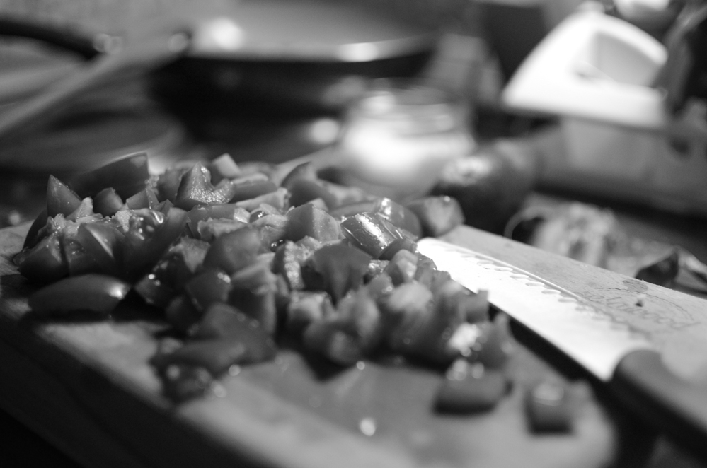 Foodbloging ako čierno-biele fotografovanie